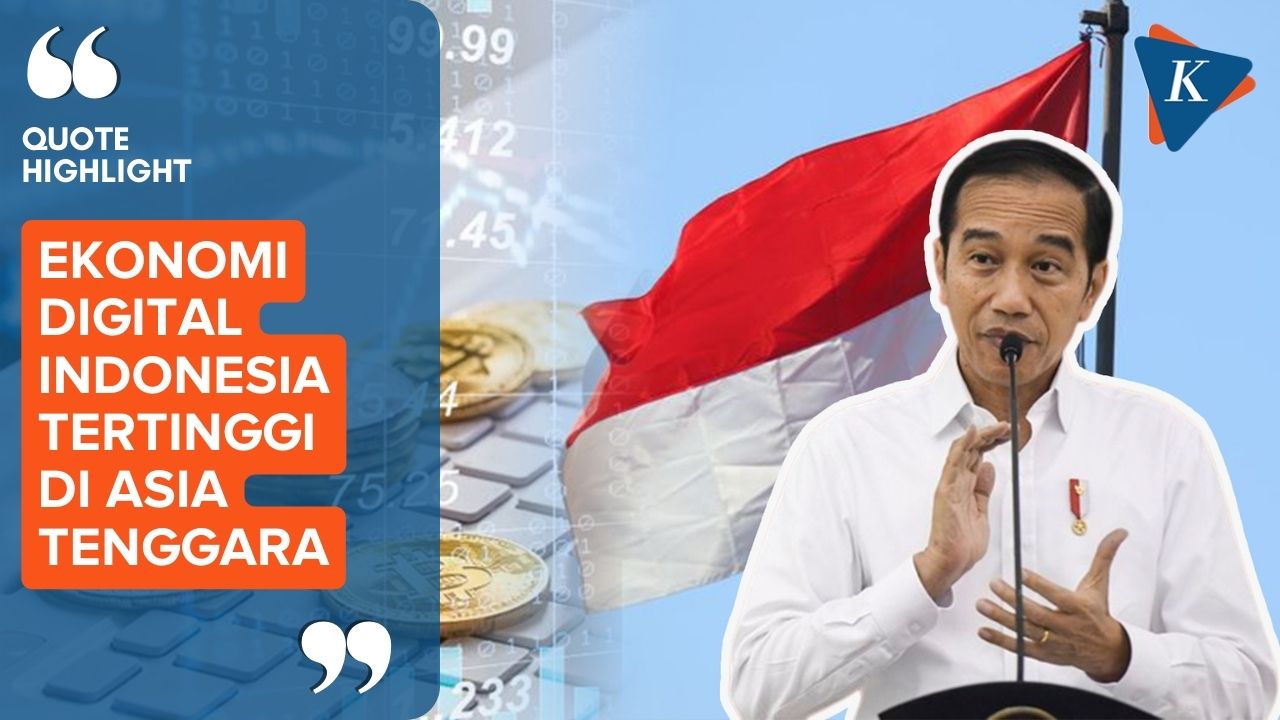 Naik 8 Kali Lipat, Jokowi Sebut Ekonomi Digital Indonesia Tertinggi di Asia Tenggara