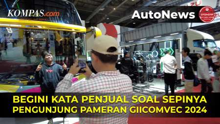 Pameran GIICOMVEC 2024 Sepi Pengunjung? Ini Kata Tenaga Penjual