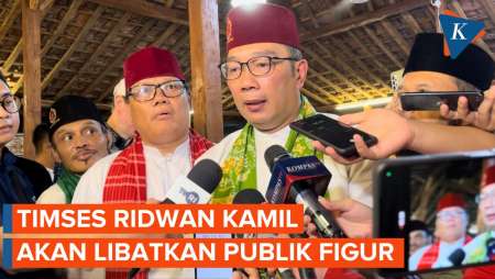 Ridwan Kamil-Suswono Bakal Libatkan Orang Terkenal di Timses