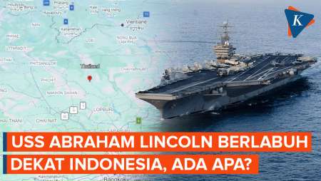 Kapal Induk AS USS Abraham Lincoln Disebut Akan Berlabuh Dekat Indonesia, Ada Apa?