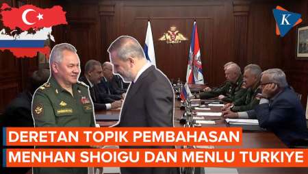 Menhan Rusia Temui Anggota NATO, Singgung Laut Hitam dan Suriah