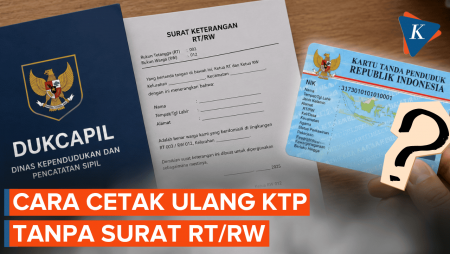 KTP Hilang? Ini Cara Buat Baru Di Dukcapil Tanpa Surat Pengantar RT/RW
