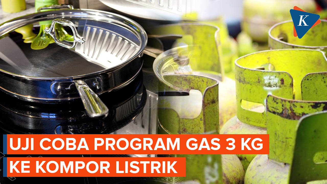 Pemerintah Uji Coba Program Konversi Gas 3 Kg ke Kompor Listrik