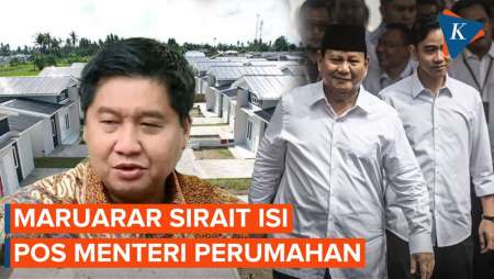 Maruar Sirait Jadi Menteri Perumahan Kabinet Prabowo-Gibran