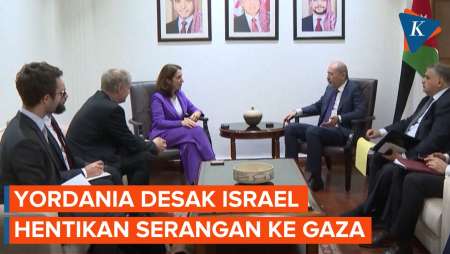 Yordania Desak Israel Segera Hentikan Serangan ke Gaza