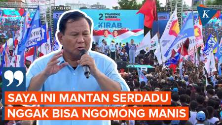 Prabowo Sering  Ditegur karena Bicara Kasar, Sebut Dirinya Mantan Serdadu