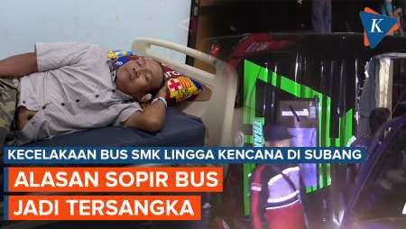 Alasan Sopir Bus Ditetapkan sebagai Tersangka Kecelakaan Maut di Subang