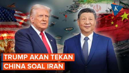 Jelang Pertemuan dengan Xi, Trump Disebut Akan Tekan China soal Iran