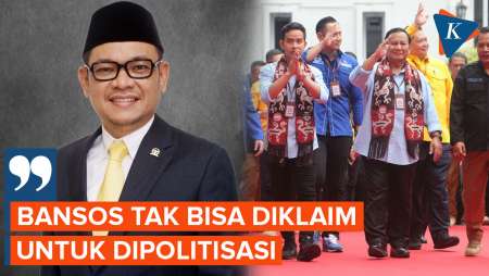 Golkar Bantah Klaim soal Bansos Hanya Dinikmati Pendukung Prabowo-Gibran