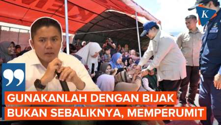 Seskab Teddy Geram Pemerintah Disebut Lambat Tangani Bencana