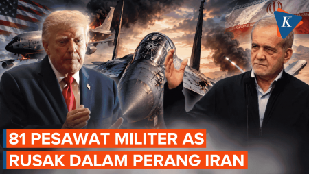 81 Pesawat Militer AS Rusak Dan Hancur Dalam Perang Iran, Termasuk 12 Jet F-15E