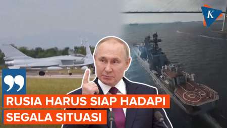 Rusia Latihan Militer dengan China, Putin: Kami Siap Hadapi Situasi Apa Pun!