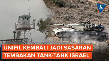 Tank Israel Lagi-lagi Tembaki Menara Pengawas UNIFIL di Lebanon