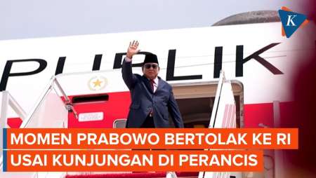 Prabowo Langsung Pulang ke Indonesia Usai Kunjungan di Perancis