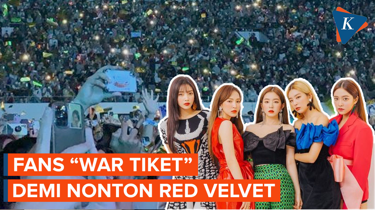 Red Velvet Guncang Jakarta, Fans Rela 
