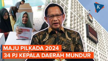 Mendagri Ungkap 34 Pj Kepala Daerah Mundur Jelang Pilkada 2024