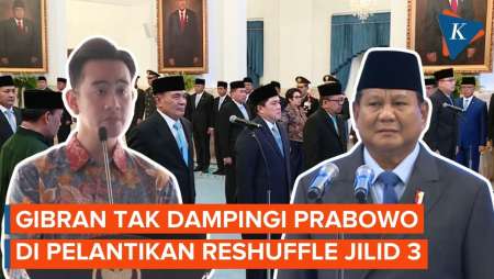 Gibran Tak Dampingi Prabowo di Reshuffle Jilid 3, Ini Penjelasan Mensesneg
