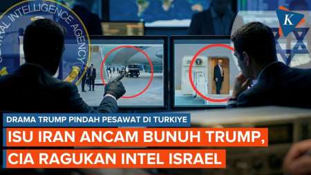 CIA Tak Percaya Israel Soal Ancaman Iran Yang Paksa Trump Pindah Pesawat