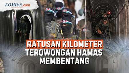 Berapa Panjang Terowongan Hamas?