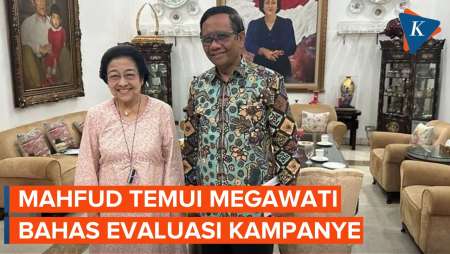 Sekjen PDI-P Sebut Mahfud MD Temui Megawati Bahas Evaluasi Kampanye