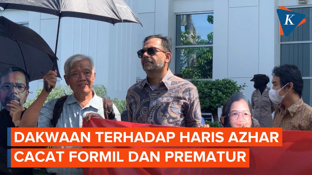 Pengacara Haris Azhar Anggap Dakwaan Jaksa Cacat dan Prematur