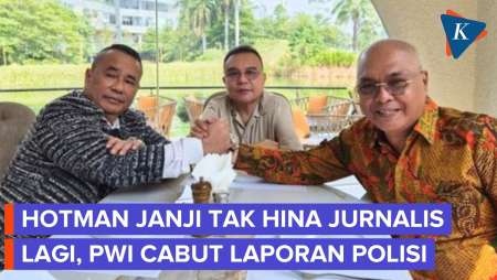 Dibantu Dasco Mediasi, PWI Cabut Laporan Terhadap Hotman Paris