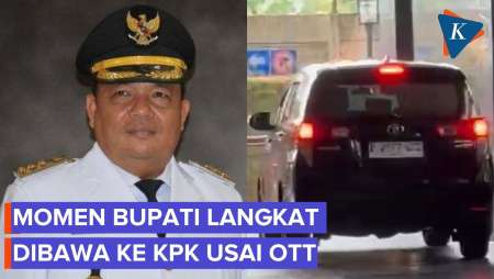 Bupati Langkat Syah Afandin Digiring Ke KPK Usai Kena OTT, Masuk Lewat Basement