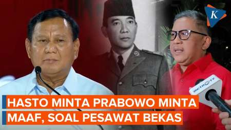 Hasto Desak Prabowo Minta Maaf, Keliru soal Bung Karno Pakai Alutsista Bekas