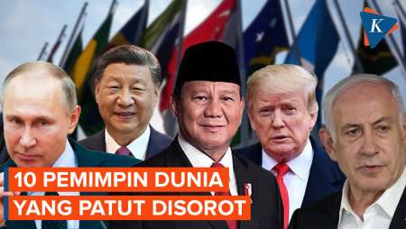 10 Pemimpin Dunia yang Patut Disorot Pada 2025, Ada Nama Prabowo Subianto!