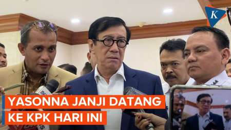 Yasonna Laoly Akan Diperiksa KPK Hari ini