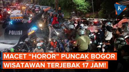 Cerita Wisatawan Terjebak Macet 17 Jam di Puncak Bogor, Pedagang Keliling Jadi Andalan