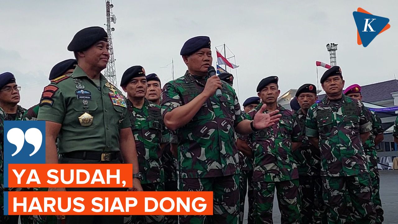 Di Hadapan Andika Perkasa, Yudo Margono Tegaskan Siap Jadi Panglima TNI