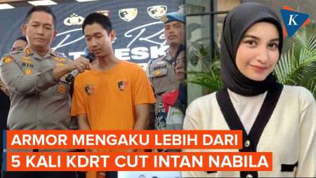 [FULL] Pengakuan Armor Toreador, Lebih dari 5 Kali Lakukan KDRT terhadap Cut Intan Nabila