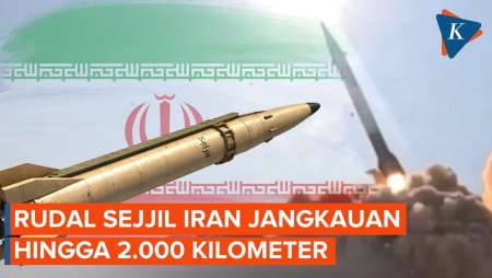 Rudal Sejjil Iran Bisa Hantam Target Hingga 2.000 Kilometer, Jangakauan Sampai Eropa