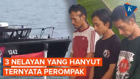 3 Nelayan yang Diselamatkan di Perairan Malaysia Ternyata Perompak