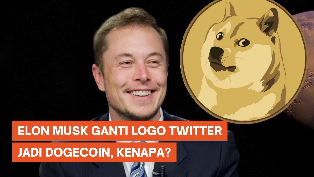 Elon Musk Ganti Logo Twitter Jadi Dogecoin, Kenapa?