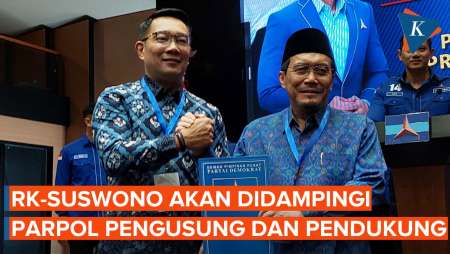 Ridwan Kamil Ungkap yang Akan Ikut Pendaftaran ke KPU