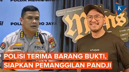 Polisi Buka Opsi Panggil Pandji Pragiwaksono Soal Laporan Materi Stand Up