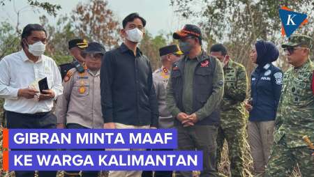 Wapres Gibran: Mohon Maaf Untuk Warga Kalimantan