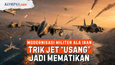 Iran Mode "Top Gun": Taktik Sulap Jet Usang F-14 Dan F-5 Jadi Senjata Balik Tekan AS