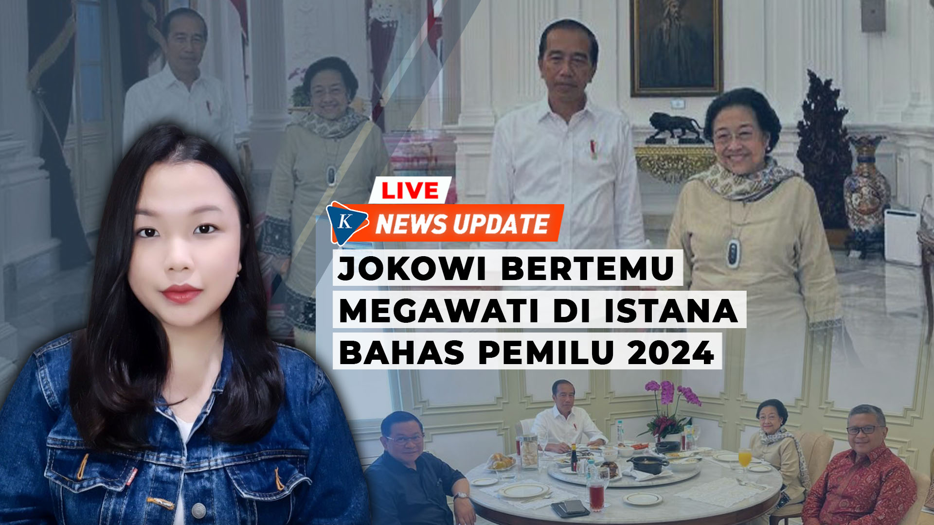 🔴LIVE - Pertemuan Jokowi-Mega, Sinyal Capres PDI-P Segera Diumumkan?
