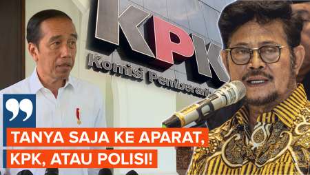 Jokowi Ogah Komentari Isu Eks Mentan Syahrul Diperas Pimpinan KPK
