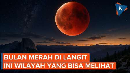 Gerhana Bulan 27-28 Agustus 2026 Berubah Merah Karat, Indonesia Bisa Melihat?