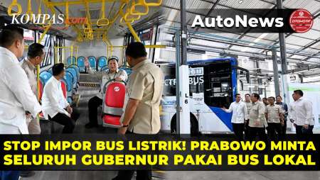Prabowo Minta Pemda Setop Impor Bus Listrik, Harus Pakai Bus Lokal