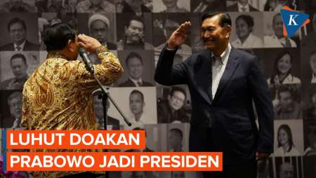 Luhut Doakan Prabowo Sukses Hadapi Pilpres 2024
