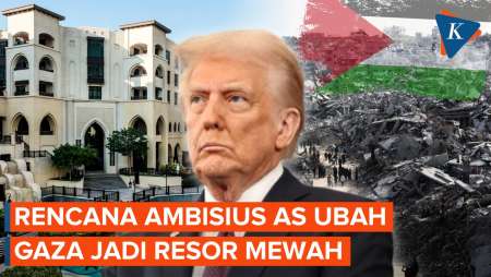 AS Mau Ubah Gaza Jadi Resor Futuristik, Menantu Trump Dekati Investor