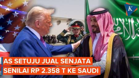 AS Setujui Jual Senjata Senilai Rp 2.358 Triliun ke Arab Saudi