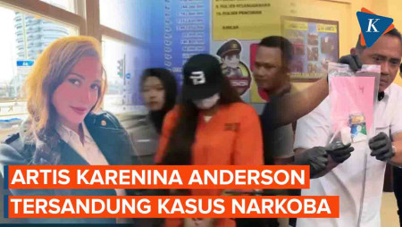 PolisI Tangkap Karenina Anderson Terkait Penyalahgunaan Narkoba