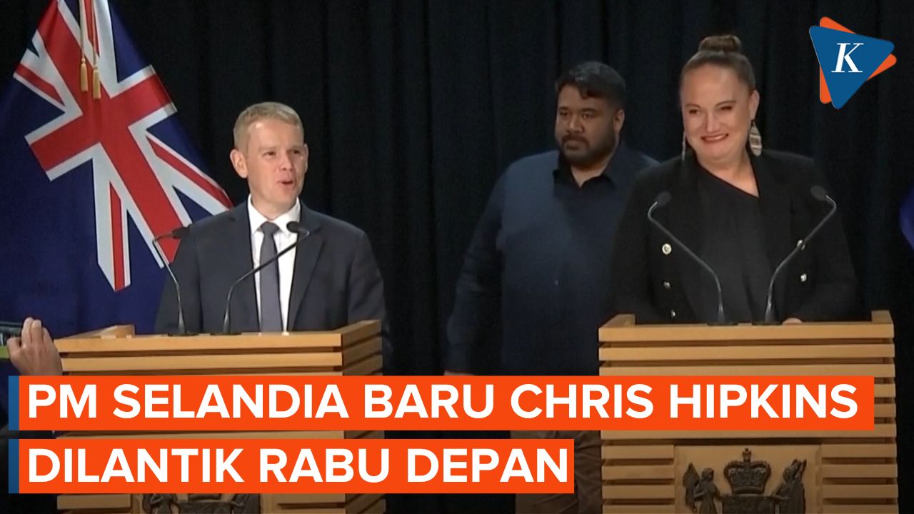 Chris Hipkins Gantikan Jacinda Adern sebagai Perdana Menteri Selandia Baru