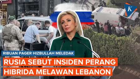 Ledakan Pager Hizbullah, Rusia Sebut sebagai Perang Hibrida